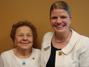 Gladys Kaminski and Diana Law